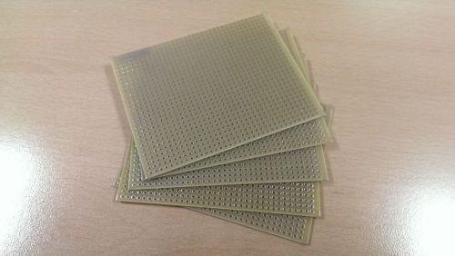 5PCS Single Side Prototype PCB Universal 7.5x9.5cm 75x95mm FR4 holes1.3mm