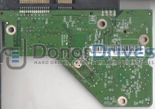 WD2503ABYX-01WERA1, 2061-771702-501 AG, WD SATA 3.5 PCB + Service