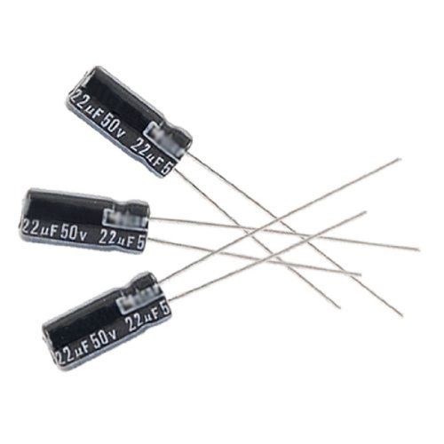 20 x 50V 22uF 105C Radial Electrolytic Capacitor 5x11mm Gift