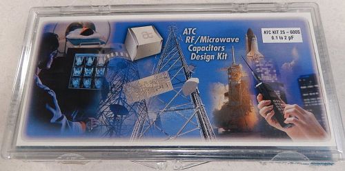 ATC AMERICAN TECHNICAL CERAMICS RF MICROWAVE CAPACITORS DESIGN KIT 25-600S 1160