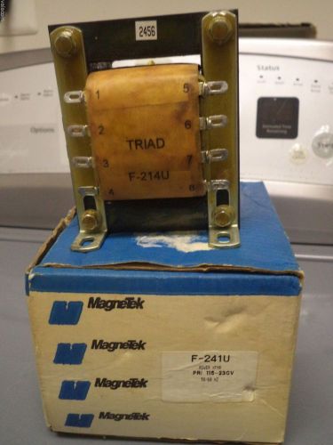 Magnetek Triad  F-241U Power Transformer  F241U 115VAC 230VAC