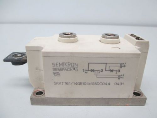 SEMIKRON SKKT161/14GE104X125DC044 SEMIPACK 3 POWER MODULE RECTIFIER D251733