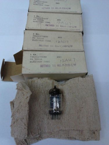 5814A 12AU7 JAN/GE VACUUM TUBES