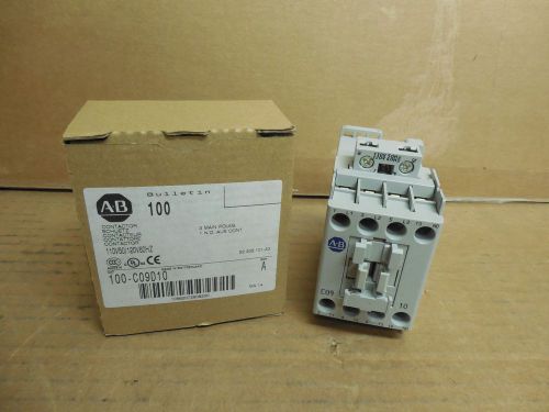 NEW ALLEN BRADLEY CONTACTOR 100-C09D10 SER A 120V COIL 25A A AMP 100C09D10