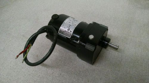 BODINE ELECTRIC NSH-11D3, GEARMOTOR, 115VDC, 1/50HP, 96RPM, 18:1 RATIO, 8.7 TORQ