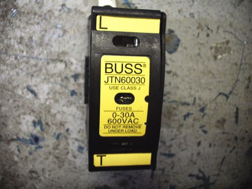 BUSS JTN60030 TYPE J FINGERSAFE FUSE BLOCK LIT QUANTITY!!!