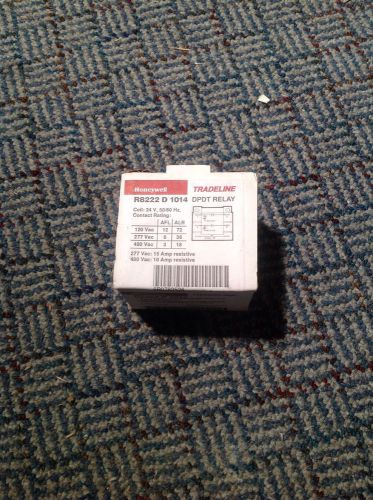 Honeywell Relay R8222D1014   24 Volt Coil