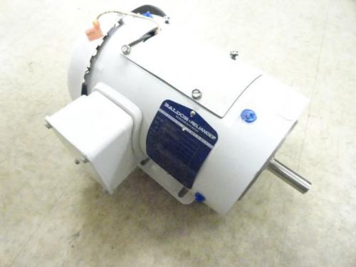 141186 Old-Stock, Baldor CWDL3507 Washdown Motor, 0.75HP, 1725RPM, 115/230V