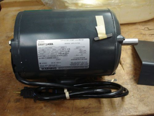 NEW 1/2 HP CRAFTSMAN MOTOR MODEL 113.12001