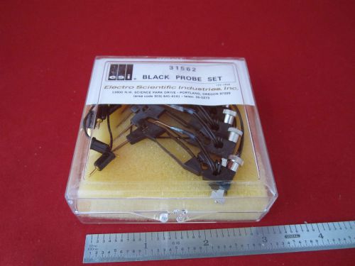 ELECTRO SCIENTIFIC INDUSTRIES ESI BLACK PROBE SET SEMICONDUCTOR WIRE BOND BIN#4