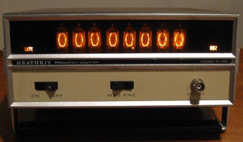 Heathkit IB-1102 Frequency Counter 120 MHz, Nixie tubes
