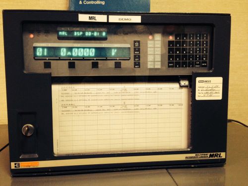 ESTERLINE ANGUS MULTIPOINT MRL RECORDER LOGGER CHART