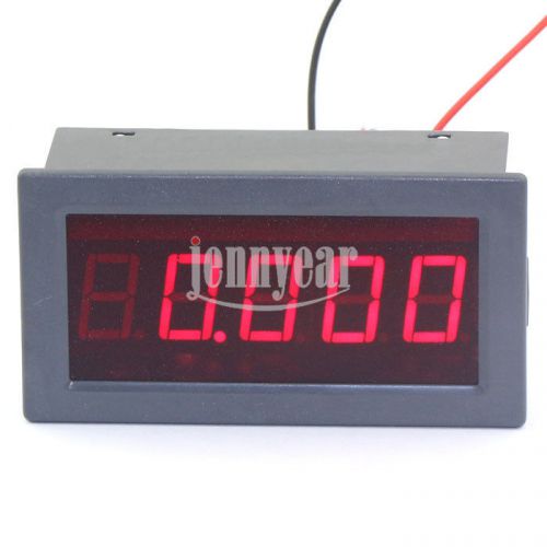 Digital Dispaly Amperage Meters 0-5A Amp Measure DC Current Gauge Red LED Tester