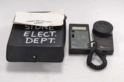 SPER SCIENTIFIC 840021 20-2000 FOOT CANDLES LIGHT METER TEST EQUIPMENT B336328