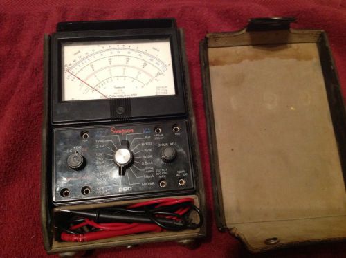 Simpson 260 -6Xl Volt-Ohm-Milliammeter