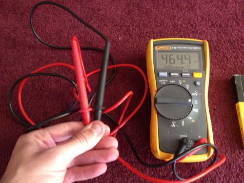 Fluke Electronics Inc 116 Hvac True Rms Multimeter With Manual NO RESERVE