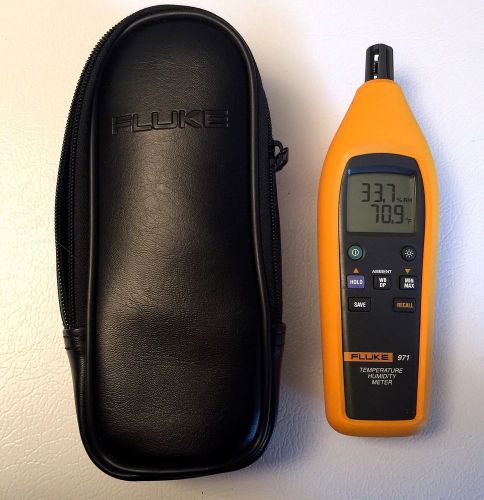 GENTLY USED! Fluke 971 Temperature Humidity Meter