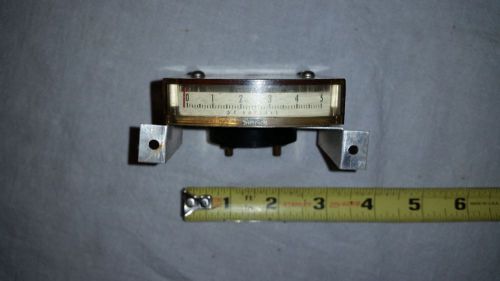 Antique Simpson DC Amperes Meter 0 - 5 Vintage Steampunk