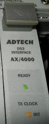 SPIRNET ADTECH AX/4000 DS3 CARD P/N 400302 TESTED GOOD FIRE SALE