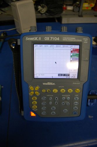 Metrix Scopix II OX-7104 OX7104 4 Isolated Channel Digital Storage Oscilloscope