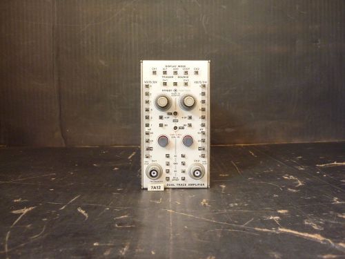 Tektronix 7A12 Dual Trace/Channel Amplifier Plug-In Module