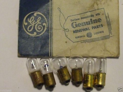 GE NE-51 x2 GE-55 x2 GE-44 x2 USA B&amp;K 650 Tube Tester Fuse Pilot Short Free Ship