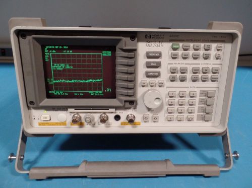 Hp agilent 8591c cable tv spectrum analyzer 1.8ghz  001/004/021101/102/105/107 for sale