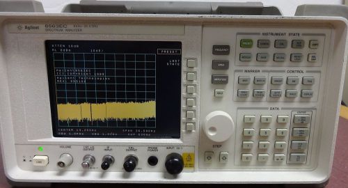 Agilent 8563EC 26.5GHz Spectrum Analyzer Option 007 S/N 3946A00427