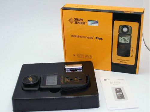 Smart Sensor AR813A Digital Light Lux Meter Tester 1~100.000lux Brand New