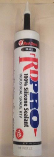 Red devil 0816/6i rd pro black silicone sealant 10.1oz lot of 11 for sale