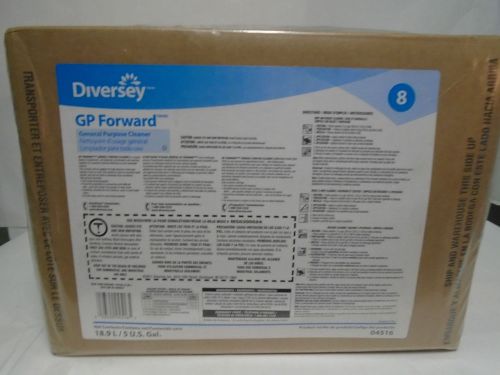 NEW SEALED DIVERSEY GP FORWARD 04516 GENERAL PURPOSE CLEANER 18.9 L / 5 U.S. GAL