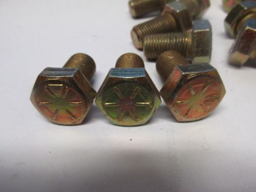 50 Grade 8 Hex Head Bolts, 1/2-20x7/8 3/4 unf-20