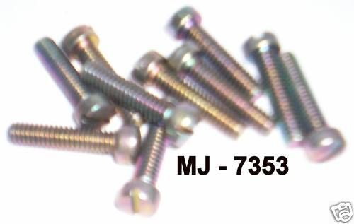 Pack of 10 Lucas CAV Machine Screws