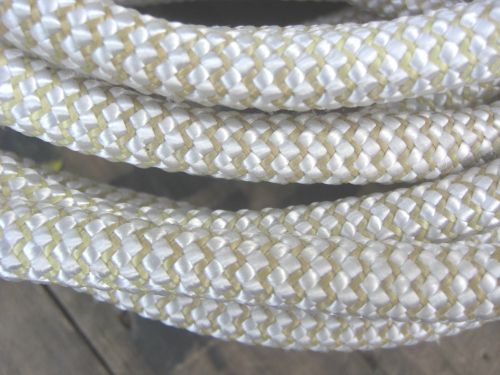 95&#039; of 1/2&#034; Kevlar Rope Kernmantle Aramid Fiber w/Eye WhiteHill Corp Vets-198