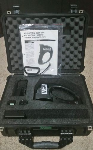 **MAKE OFFER**MSA Evolution 5200 Thermal Imaging Camera + Accessories