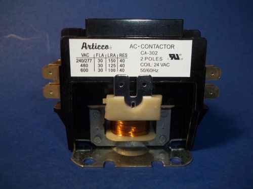 DEFINITE PURPOSE CONTACTOR 30AMP 2 POLES 24VAC-50/60Hz for A/C, REFRIGERATION