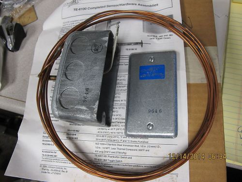 Te-6100-1 johnson controls 17’ temperature sensor, nickel 1k ohm bas/ddc system for sale