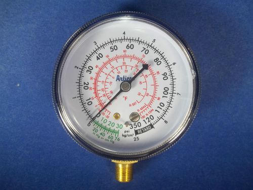 LOW PRESSURE GAUGE FOR REFRIGERANT R134a, R507, R404a-FARENHEIT SCALE