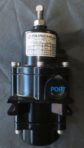 FAIRCHILD 63132  AIR PRESSURE REGULATED PNEUMATIC VALVE NEW*