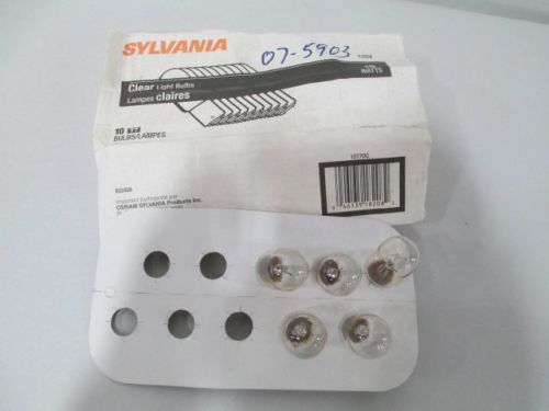 Lot 5 new sylvania 15t7dc clear 120v 15w t7 light bulb d250416 for sale