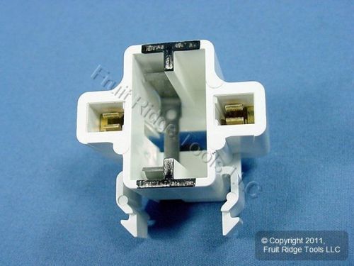 Leviton Compact Fluorescent Lamp Holder CFL Light Socket GX23 26720-100 Bagged