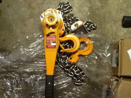 Harrington 3 ton chain hoist for sale