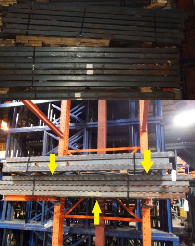 Sturdibilt Pallet Rack - Lot Price - Frames 38&#034; x 108&#034; and Beams 93&#034; x 4&#034;