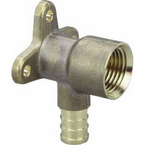 Viega PureFlow V5027ZL Brass Drop Ear PEX Crimp Elbow, 1/2&#034;