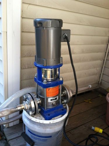 Grinder Pump - Goulds  G&amp;L Series SSV with Geiger 1/2 HP 115/230V Motor