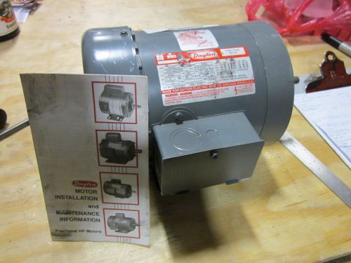 Dayton 3n680 3-phase 1/2 hp jet pump motor ~new~ for sale