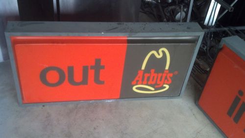 arbys exit sign