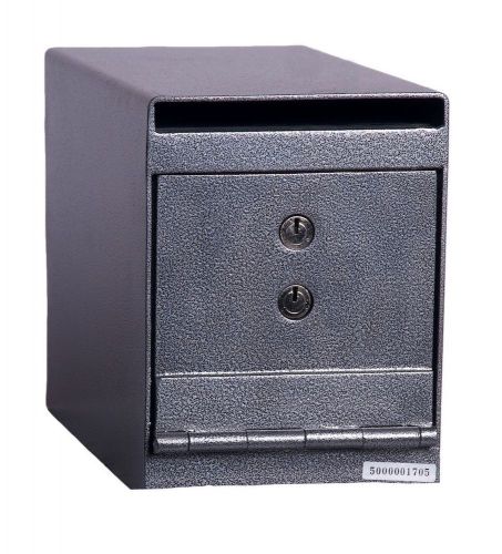 HDS-02K Hollon Undercounter Drop Slot Money Cash Depository Safe Dual Key Lock