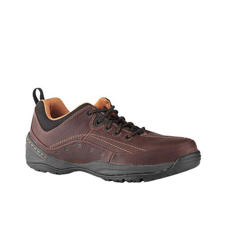 Work Shoes, Stl, Mn, 11, Brn, 1PR RK6100-11-MED