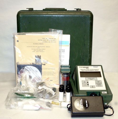 TSI Portacount Plus Model 8020 w/Accessories &amp; Metal Carry Case - (9370)